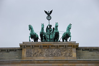 ベルリン・ブランデンブルク門の上の像