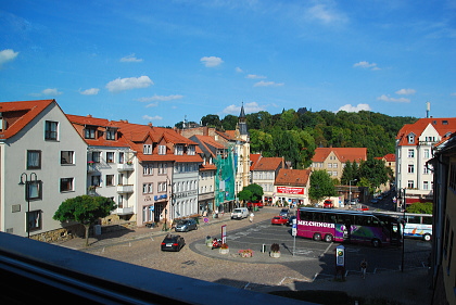 バッハの家から見た街の景色