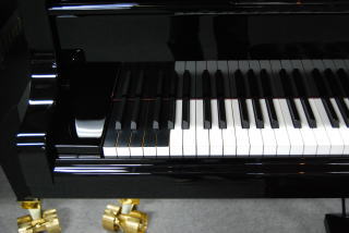 通常のピアノよりも多い鍵盤