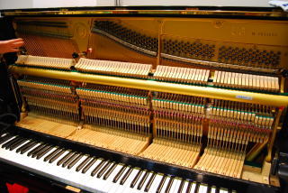 サイレントピアノの内部