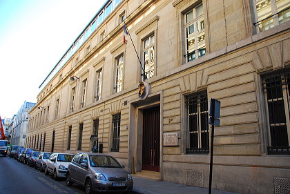 旧パリ音楽院（パリ高等演劇学院ホール）