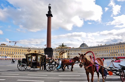 サンクトペテルブルグ 宮殿広場