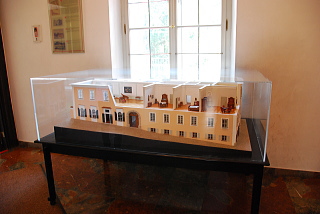 モーツァルトの住居・内部の模型