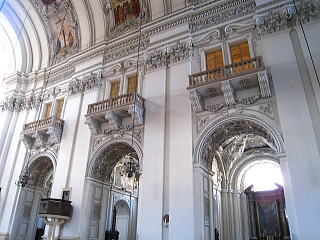 ザルツブルグ大聖堂・内部